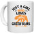 UDNAG White Ceramic Coffee / Tea Mug 'Bear | just a girl who loves Grizzly Bears' Perfect for Gifting [330ml]