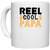 UDNAG White Ceramic Coffee / Tea Mug 'Father | reel cool papa' Perfect for Gifting [330ml]