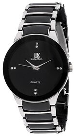 Iik Collection Black Analog Round Casual Watch