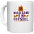 UDNAG White Ceramic Coffee / Tea Mug 'Mardi Gras | Mardi Gras is in our soul' Perfect for Gifting [330ml]