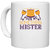 UDNAG White Ceramic Coffee / Tea Mug 'Mardi Gras | Pour me something, mister' Perfect for Gifting [330ml]