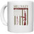 UDNAG White Ceramic Coffee / Tea Mug 'Military | military strength' Perfect for Gifting [330ml]