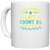 UDNAG White Ceramic Coffee / Tea Mug 'Running | does running late count as excercise' Perfect for Gifting [330ml]