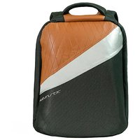 Elegant Futuristic Anti-Theft Hard Shell Backpack Black and Tan