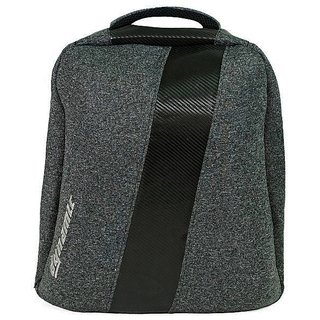                       Elegant Dynamic 1 Anti-Theft Hard Shell Backpack Grey and Black                                              