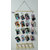 Khush Its Amazing Wooden Hanging Photo Display Picture Frame Collage Picture Display Organizer with Wood Clips LED Light