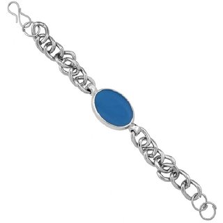                       TURQUOISE STONE FIROZA GEMS STONE BRACELET FOR MAN  WOMAN                                              