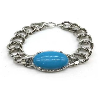                       ASTOLOGICAL PURPOSE FIROZA STONEbBRACELET  FOR MAN & WOMAN                                              