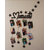 Khush Its Amazing Wooden Hanging Moments With 10 Star Photo Display Picture Frame Collage Picture Display Organizer with