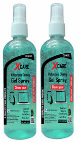 Xcare Multipurpose Cleaning Gel Spray 200 ml x 2   pcs