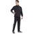 ZIKU Sports Black NS Lycra Cotton Blend Sports Track Suits for Men