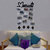 Khush Its Amazing Wooden Hanging Moments With Squre Heart Hanging Up Down LED Light Photo Display Picture Frame Display