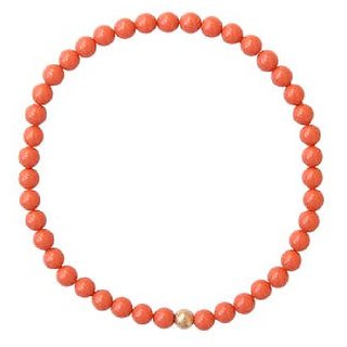                      NATURAL STONE CORAL BRACELET FOR MAN  WOMAN                                              
