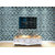 JAAMSO ROYALS Grey Damask Design Peel and Stick Self Adhesive Vinyl Home Dcor Wallpaper ( 1000 CM X 45 CM )