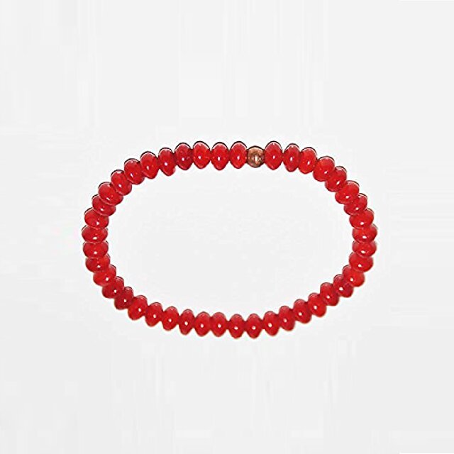 Buy Rose quartz Bracelet Natural Stone Bracelet by CEYLONMINE Online - Get  70% Off