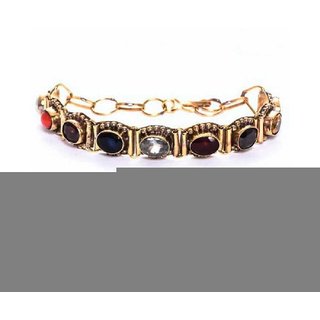                       LAB CERTIFIED & ORIGINAL STONE NAVRATAN BRACELET FOR MAN & WOMAN                                              
