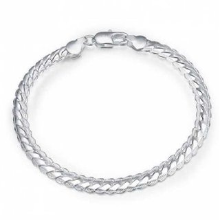                       DESIGNER SILVER BRACELET FOR MAN & WOMAN                                              