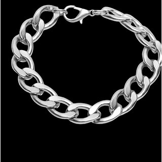                       NATURAL SILVER BRACELET FOR MAN  WOMAN                                              