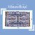 Rugmoda Handmade Cotton Woollen Rugs/durrie for Living - Ainaa Design Floor Mat -  (Length150Cm,Width90Cm)-Blue,White