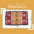 Rugmoda Handmade Cotton Woollen Rugs/durrie for Living - Maandna Design Floor Mat(Length200 cm,Width140cm)-Red/Yellow
