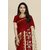 Sharda Creation Red Georgette Printed Saree With Blouse