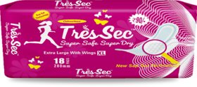 Tressec Sanitary Pads XL