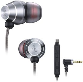 FINGERS Supreme Premium Wired Earphones (In-line Mic, Rich angular earbuds, Bass-driven sound  L-pin connector)