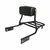 Allextreme AE-C2 High Quality Rear Passenger Backrest With Carrier For Bullet Classic 350/500cc (Black)
