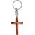 M Men Style Lord Holy Jesus Christ Crucifix Cross Keyring  Copper  Zinc Metal Religious Keychain For Men And Women