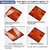Healthgenie Digital Weight Machine Thick Tempered Glass LCD Display With 2 Years Warranty Weighing Scale  (Red Wood)