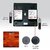 Healthgenie Digital Weight Machine Thick Tempered Glass LCD Display With 2 Years Warranty Weighing Scale  (Red Wood)