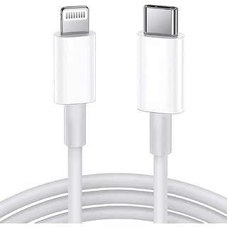 USB-C to Lightning Cable, MFi Certified, Type C to Lightning Cable - White