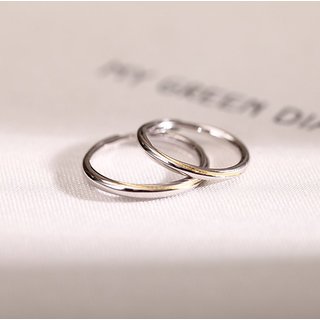 Silver ring without stone store