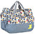 HoneyBun Grey Baby Bag for Mom, 4Pcs Diaper Bag Tote Set