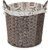 HoneyBun Wicker Brown Storage Baskets