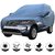 Allextreme LDB5001 Car Body Cover Compatible with Land Rover Discovery Indoor Outdoor Body Protection (Blue with Mirror)