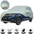 Allextreme MXL67003 Car Body Cover Compatible with Maruti Suzuki XL6 Indoor Outdoor Body Protection (Silver with Mirror)