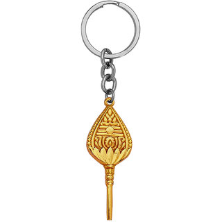 M Men Style South Indian Lord Murugan Subrahmanya Vel  Metal Keychain  Keyring