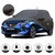 Allextreme BN7004 Car Body Cover Compatible with Maruti Suzuki Baleno Indoor Outdoor Body Protection (Grey with Mirror)