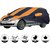 Allextreme MSE5003 Car Body Cover Compatible with Maruti Suzuki Sx4  Body Protection (Navy Blue  Orange with Mirror)