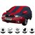 Allextreme MSS5004 Car Body Cover Compatible with Maruti Suzuki Esteem  Body Protection (Navy Blue  Red with Mirror)