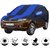 Allextreme TRY5002 Car Body Cover Compatible with Tata Safari Storme  Body Protection (Navy Blue  Blue with Mirror)