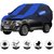 Allextreme NPY5002 Car Body Cover Compatible with Nissan Petrol  Body Protection (Navy Blue  Blue with Mirror)