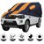 Allextreme MSZ5003 Car Body Cover Compatible with Mahindra Scorpio  Body Protection (Navy Blue  Orange with Mirror)