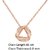 Silvero Imposing Design With Rose-Gold Plated Necklace