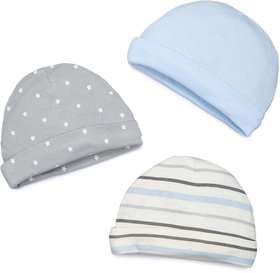 0-6 Months Newborn Baby Soft Cotton Organic Cap and Mitten Set Sunny Hats Various Pack for Hospital Baby Boy and Girl 