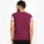 High Five Clothing - Round Neck Pannel Tshirts Maroon