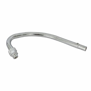 AllExtreme EXRG58 Twin Spark Exhaust Silencer Bend Pipe Compatible for BS3 and BS4 Model Classic, Electra (Chrome)