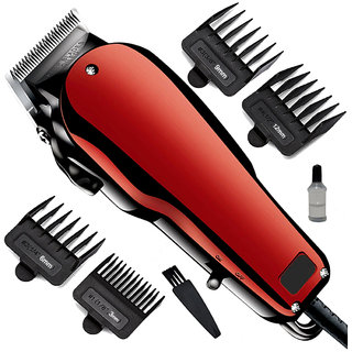 ZO Corded Waterproof Beard Mustache Trimmer Powerful 9W Hair Clipper Salon approved Electric Razor Grooming Kit 94