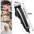 SR Corded Electric Waterproof Professional Barbar approved Hair Clipper Beard Mustache Trimmer Powerful 9W Razor 61